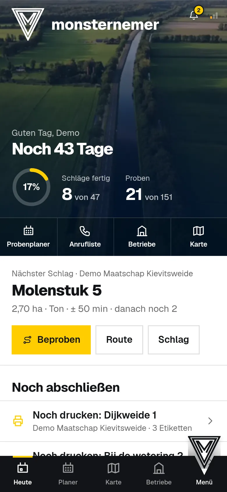 Heute: was jetzt zählt, mit dem nächsten Schlag.
